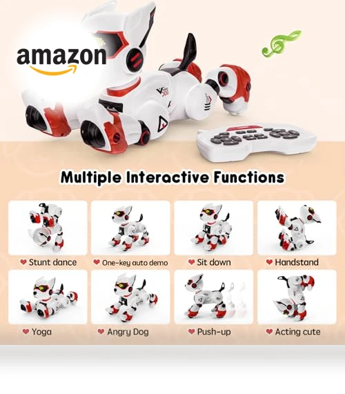 Interactive Robotic Pet Dog — Interactive Animal Companions