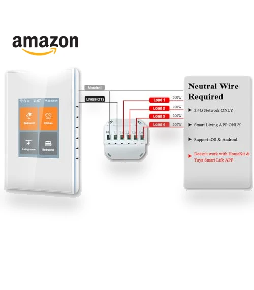 LCD Smart Light Switch — Smart Home Modules, LANBON
