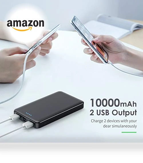 Portable Charger Power Bank 10000mAh — Chargers, Dongguan Haoxun Electronic Technology Co., Ltd