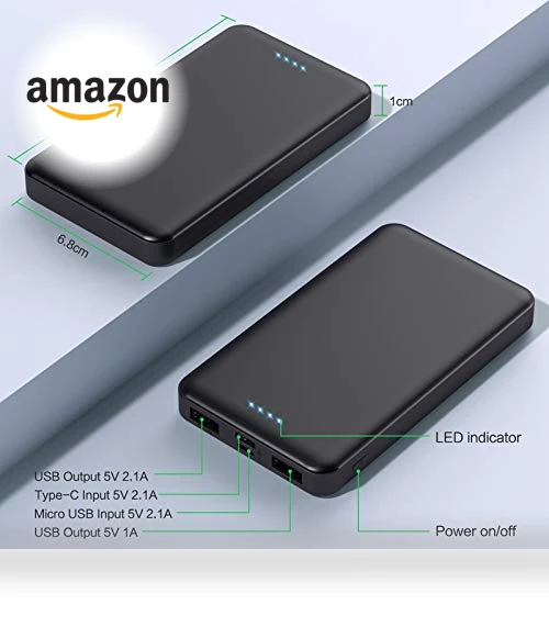 Portable Charger Power Bank 10000mAh — Chargers, Dongguan Haoxun Electronic Technology Co., Ltd