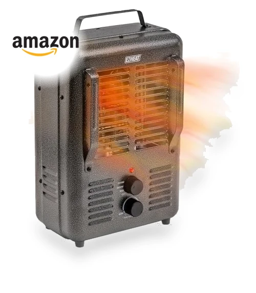 Portable Milkhouse Style Utility Space Heater — Portable Heating Solutions, EZ-HEAT