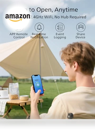 WiFi Deadbolt Smart Lock with Handle — Smart Home Hubs & Controllers, Philips