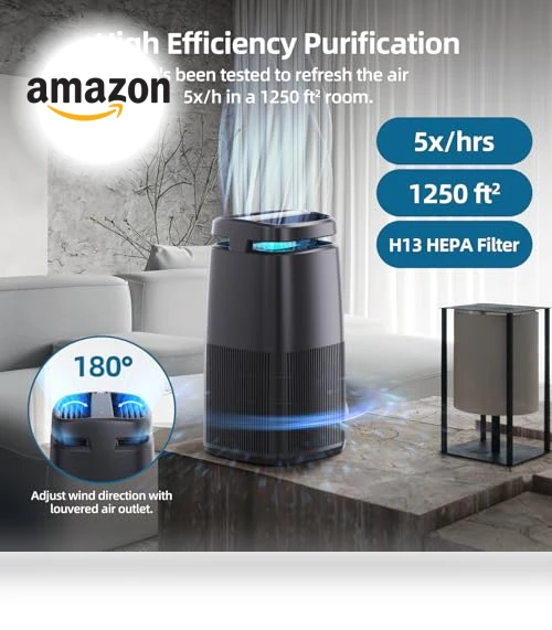4-in-1 Air Purifier — Air Ionizers, POMORON