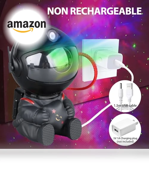 Astronaut Star Projector — Kids' Lamps, YXQUA