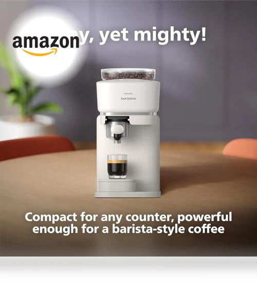 Baristina Espresso Machine — Coffee & Espresso Combos, Philips