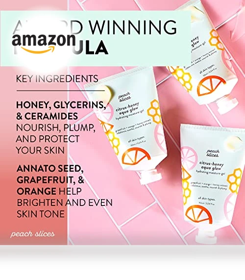 Citrus-Honey Aqua Glow Hydrating Moisture Gel — Sets & Kits, Peach Slices