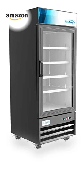 Commercial Glass 1 Door Display Refrigerator Merchandiser — Drink Coolers, KoolMore