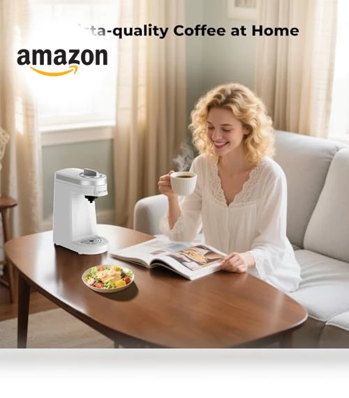Compact Single Serve Coffee Maker for K Pods — Coffee Makers, CHULUX