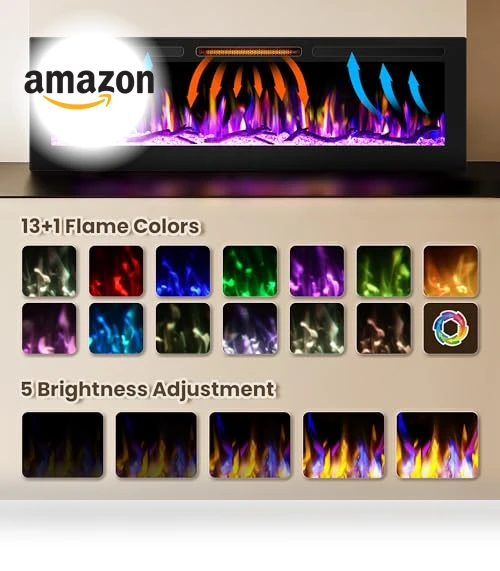 Electric Fireplace Heater — Electric Heating Solutions, Riseon