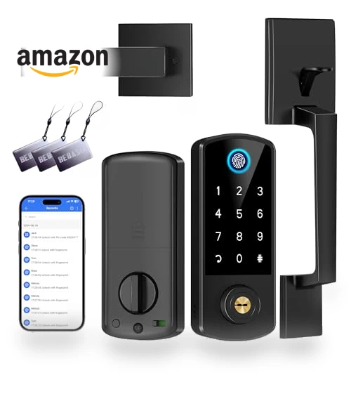 Fingerprint Smart Door Lock — Smart Home Security, BEBASIA