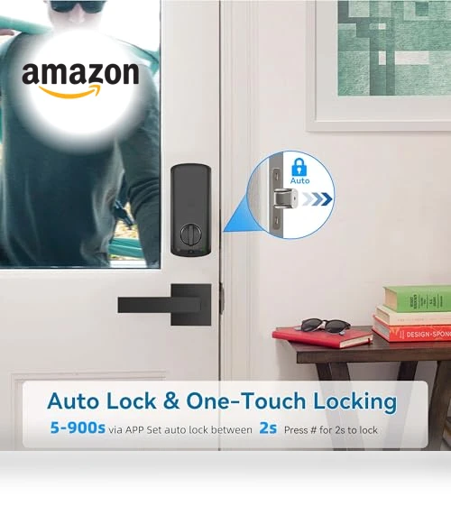 Fingerprint Smart Door Lock — Smart Home Security, BEBASIA