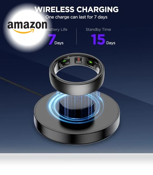 Fitness Tracker Smart Ring — Arm & Wrist Wearables, Amwentu