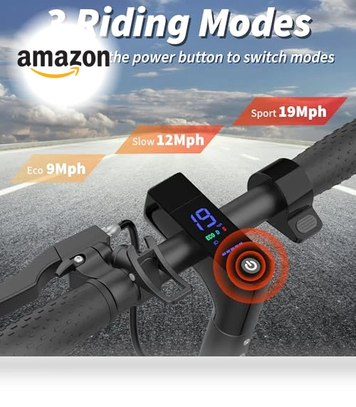 Folding Electric Scooter with Seat — Push Scooters, Riuiio