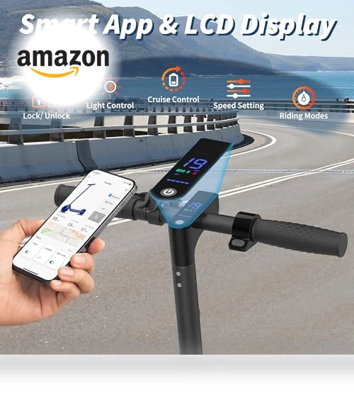 Folding Electric Scooter with Seat — Push Scooters, Riuiio