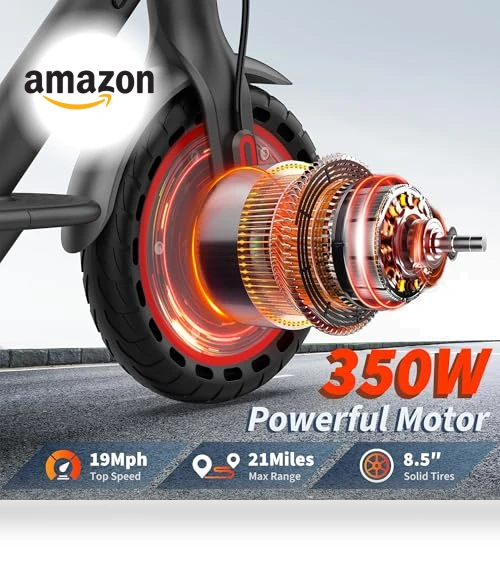 Folding Electric Scooter with Seat — Push Scooters, Riuiio