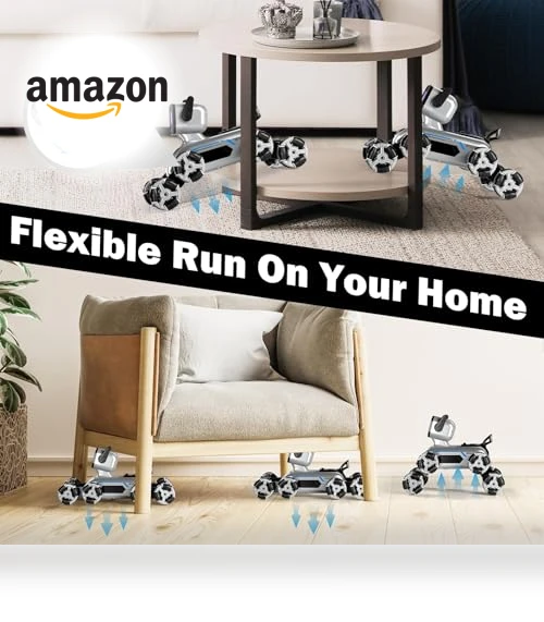 Gesture Sensing Stunt RC Robot Dog — Interactive Figures & Robots, BLF FUN