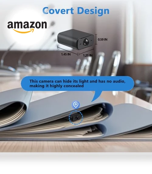 Mini Hidden WiFi Camera — Smart Home Security, J-SINIGIDIN