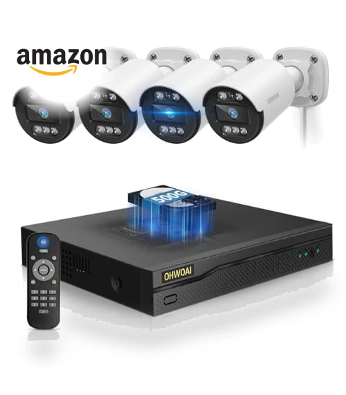 Outdoor Wired Security Camera System — Security Cameras, OHWOAI