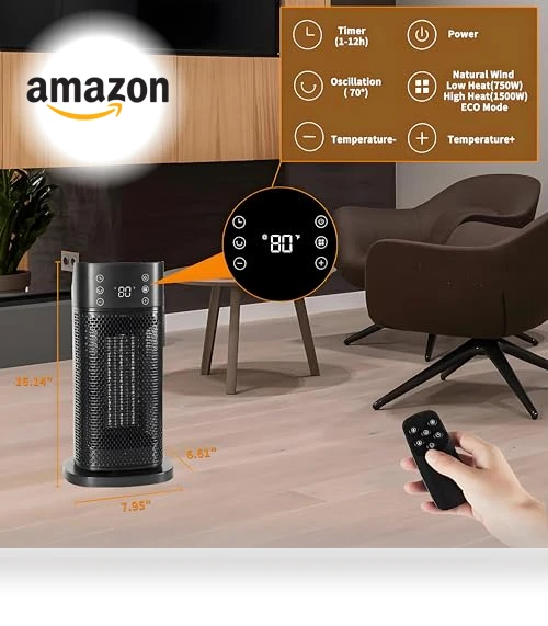Portable Space Heater — Portable Heating Solutions, BNTET