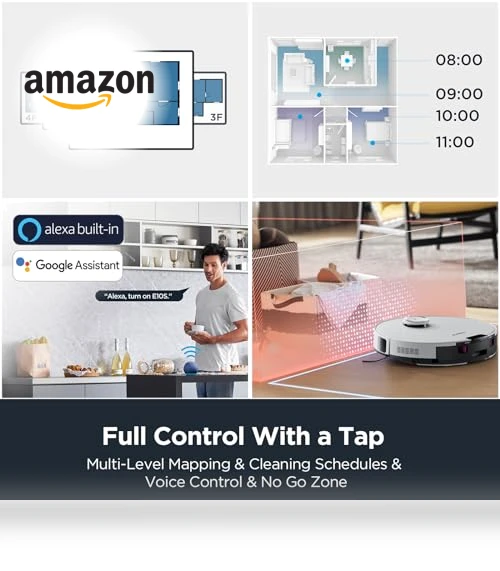 Robot Vacuum with Bagless Self Emptying Station — Vacuums, Eureka