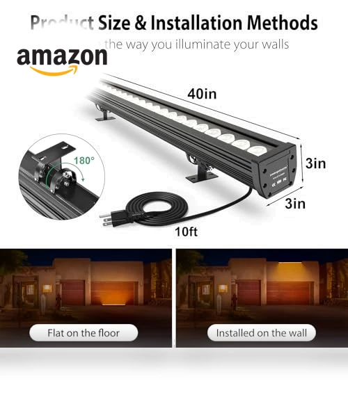 Smart LED Wall Washer Light — Light Bars, Landscapestation