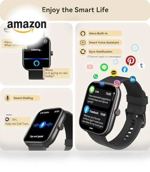Smart Watch with Alexa — Smartwatches