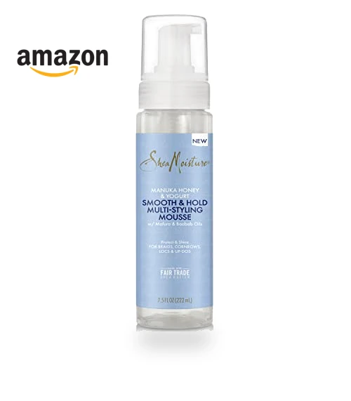 Smooth & Hold Multi-Styling Hair Mousse — Detanglers, SheaMoisture