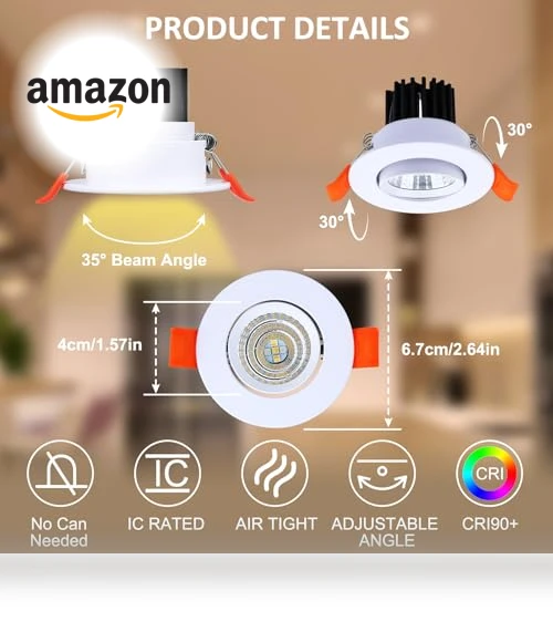 Wi-Fi LED Downlight — LED, inShareplus