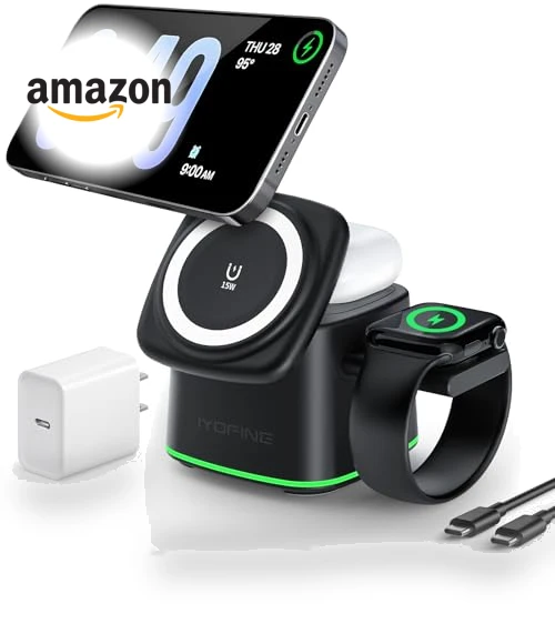 3 in 1 Charging Station for Apple Devices — Chargers, IYOFINE