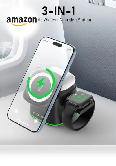 3 in 1 Charging Station for Apple Devices — Chargers, IYOFINE