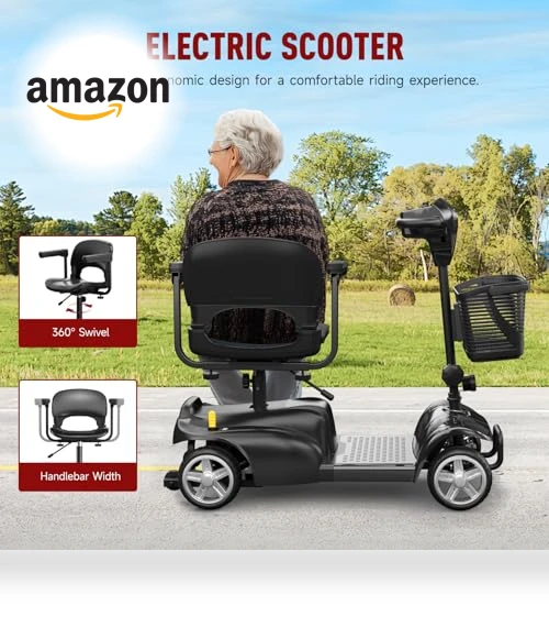 4 Wheel Mobility Scooter — Push Scooters, POWET