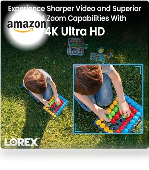 4K PoE Outdoor/Indoor Smart Home Security Camera System — Outdoor Security Cameras, Lorex