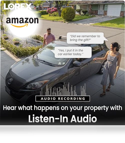 4K PoE Outdoor/Indoor Smart Home Security Camera System — Outdoor Security Cameras, Lorex
