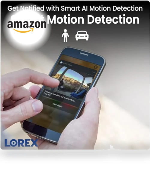 4K PoE Outdoor/Indoor Smart Home Security Camera System — Outdoor Security Cameras, Lorex