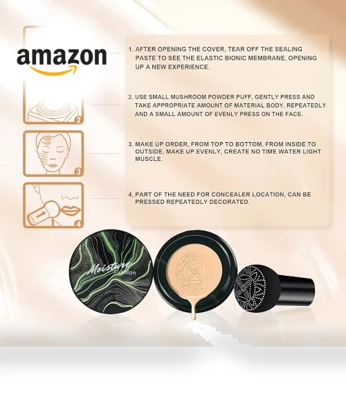 Air Cushion CC Cream Foundation — Face, Fanterday