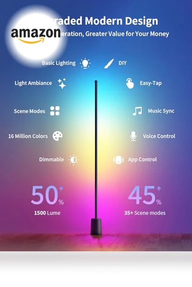 Corner Floor Lamp — Standing Lights, Ailofy