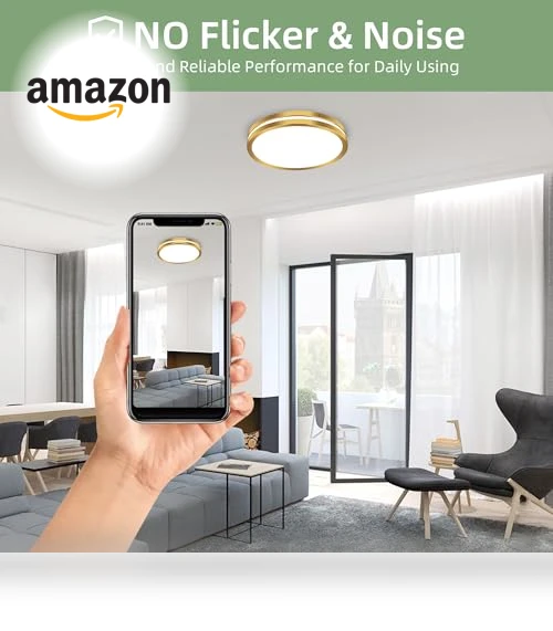 Flush Mount LED Ceiling Light — Overhead Lighting, Hlite