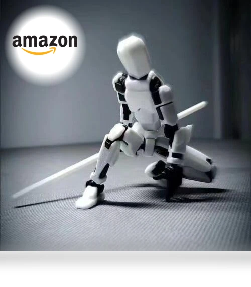Multi-Jointed Movable Robot Action Figure — Dolls & Figures, Dumwick