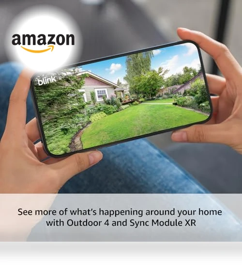 Outdoor 4 XR Wireless Camera System — Smart Home Security, Blink