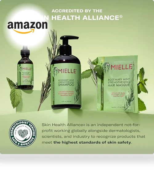 Rosemary Mint Scalp & Hair Strengthening Oil — Hair & Scalp Care, Mielle Organics