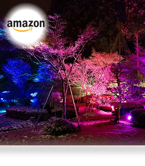 Smart Color Change LED Flood Light — Outdoor Security & Flood Lighting, Neliwo