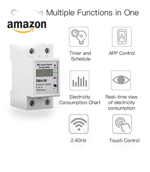 Smart Energy Monitor Switch Meter — Smart Home Modules