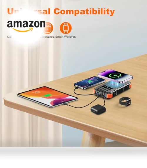 Solar Charger Power Bank — Chargers, Shenzhen Pusiou Technology Co., Ltd.