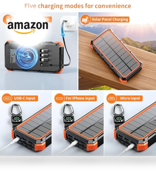 Solar Charger Power Bank — Chargers, Shenzhen Pusiou Technology Co., Ltd.