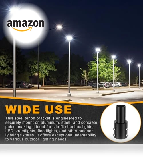 Tenon Slip Fitter Adapter — Street Lighting, DoubleFill