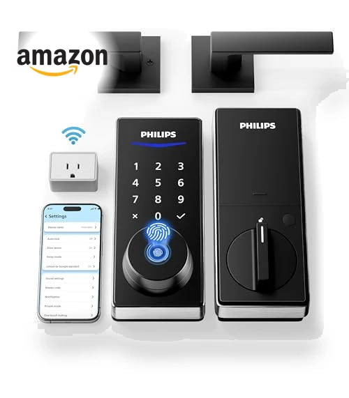 WiFi Smart Lock with Handle — Smart Home Security, Philips