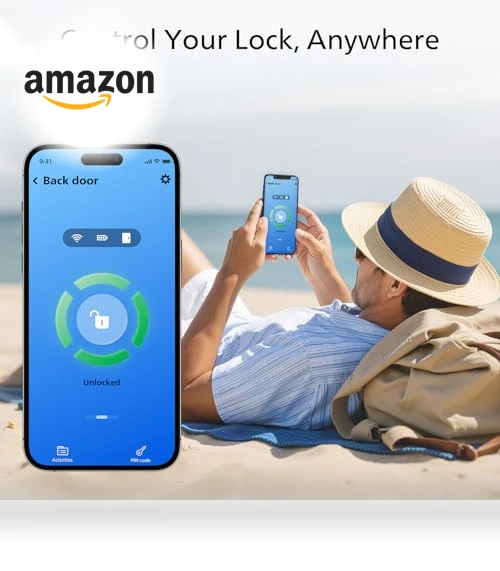 WiFi Smart Lock with Handle — Smart Home Security, Philips