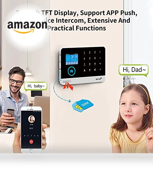 Wireless Home Alarm Kit — Smart Home Security, Clouree