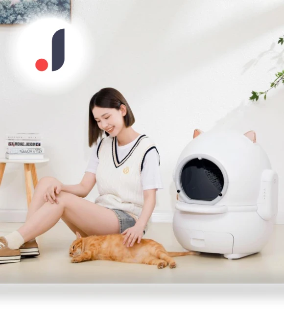 Automatic Self-Cleaning Smart Cat Litter Box — Litter Boxes, Rainbow Rain