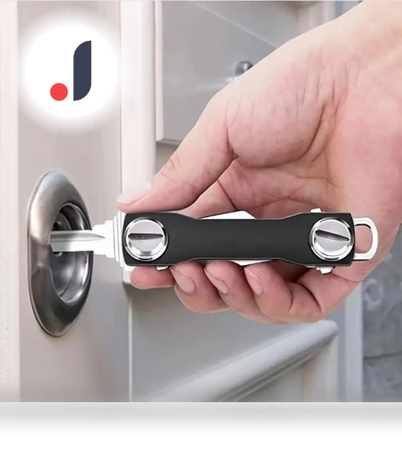 Smart Keychain — Key Holders & Accessories, Lucky Black Cat
